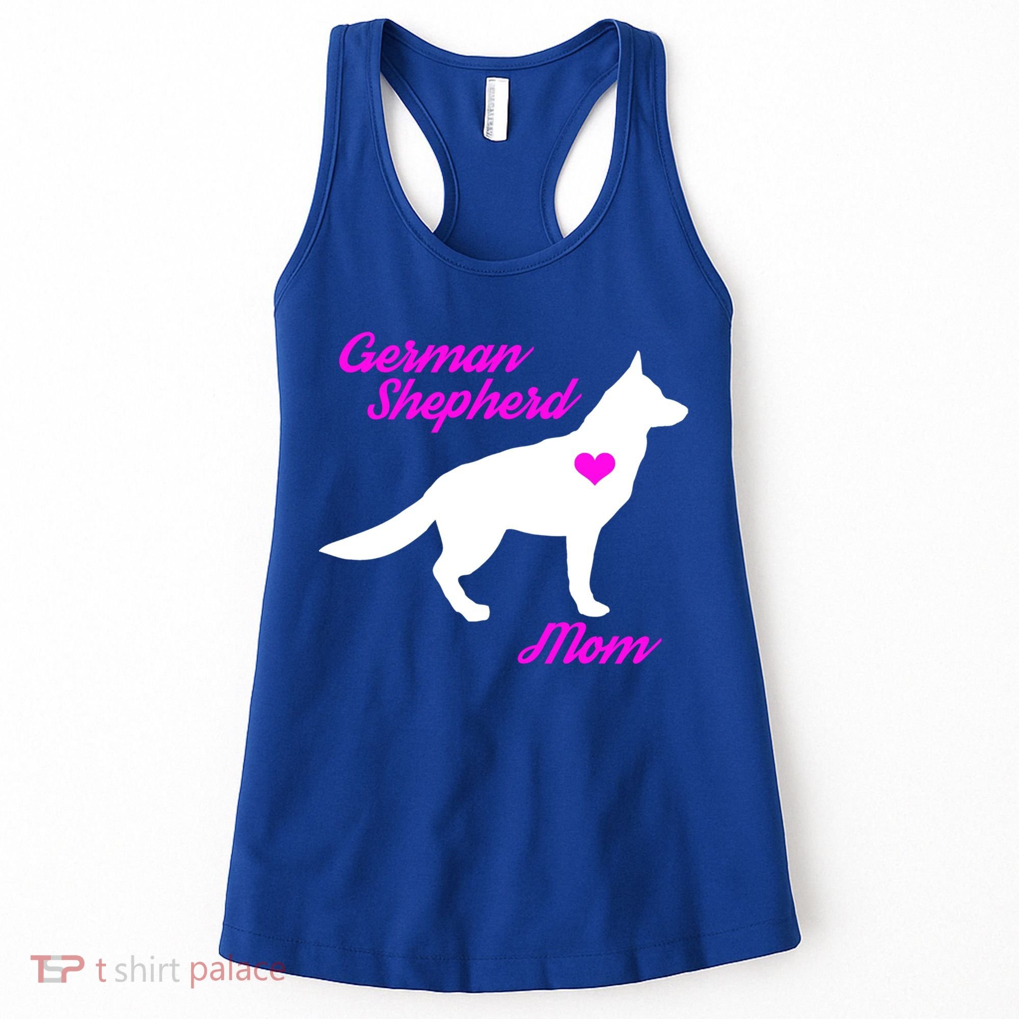 Ger Shepherd Mom Gift Ger Shepherd Dog Cute Gift Women's Tank Top