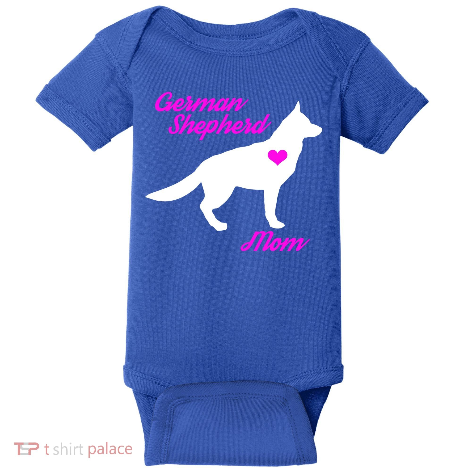 Ger Shepherd Mom Gift Ger Shepherd Dog Cute Gift Baby Bodysuit