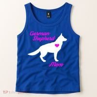 Ger Shepherd Mom Gift Ger Shepherd Dog Cute Gift Tank Top thumb 2