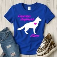 Ger Shepherd Mom Gift Ger Shepherd Dog Cute Gift Women's T-Shirt thumb 3
