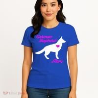 Ger Shepherd Mom Gift Ger Shepherd Dog Cute Gift Women's T-Shirt thumb 4