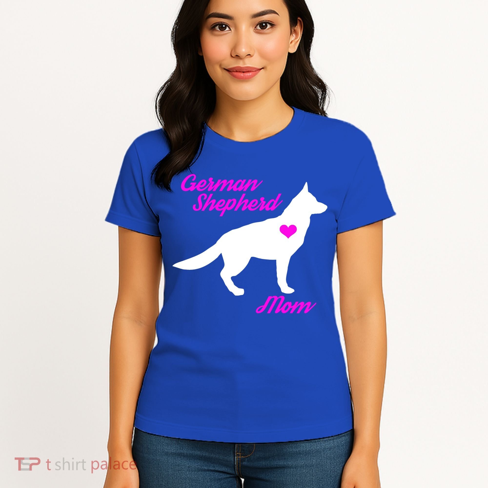 Ger Shepherd Mom Gift Ger Shepherd Dog Cute Gift Women's T-Shirt