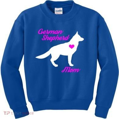 Ger Shepherd Mom Gift Ger Shepherd Dog Cute Gift Kids Sweatshirt