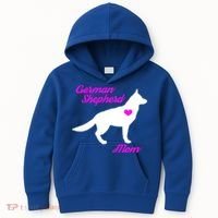 Ger Shepherd Mom Gift Ger Shepherd Dog Cute Gift Kids Hoodie thumb 0