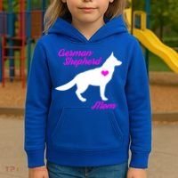Ger Shepherd Mom Gift Ger Shepherd Dog Cute Gift Kids Hoodie thumb 3
