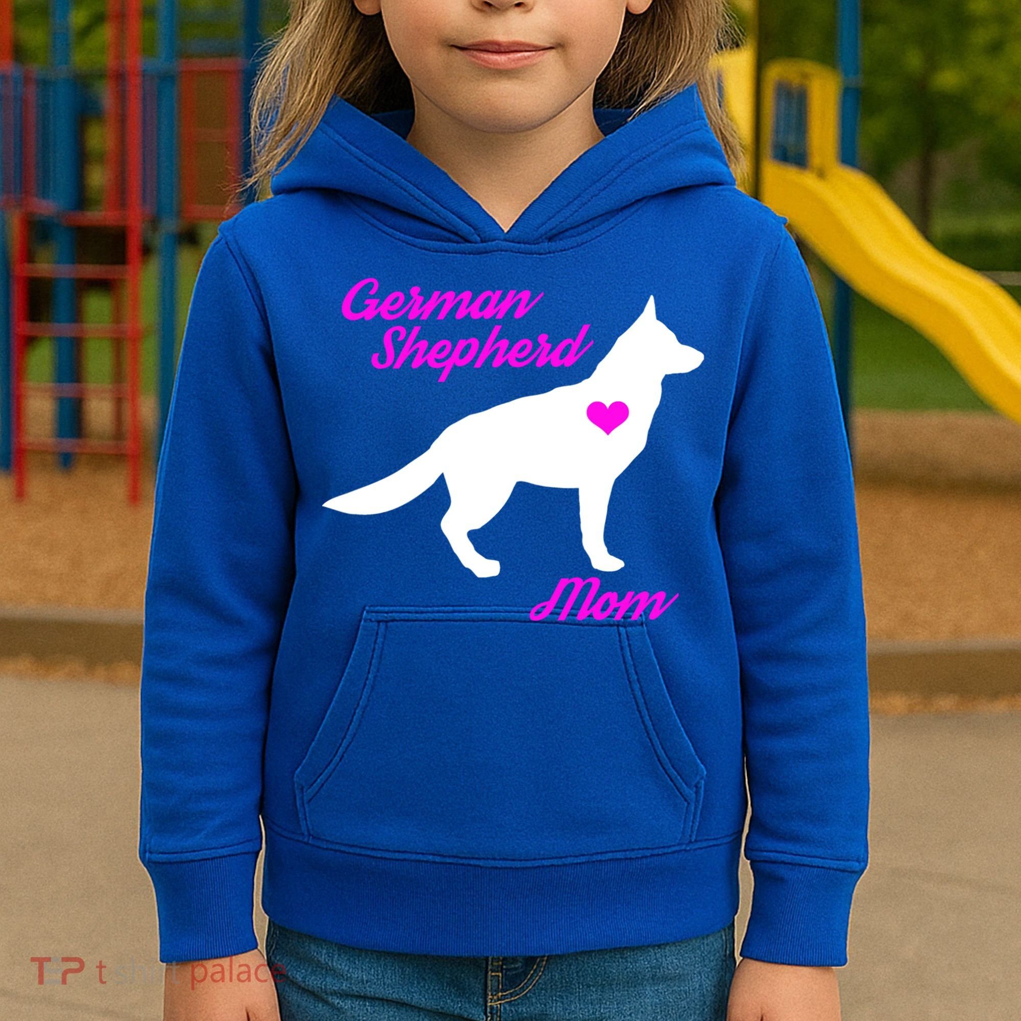 Ger Shepherd Mom Gift Ger Shepherd Dog Cute Gift Kids Hoodie