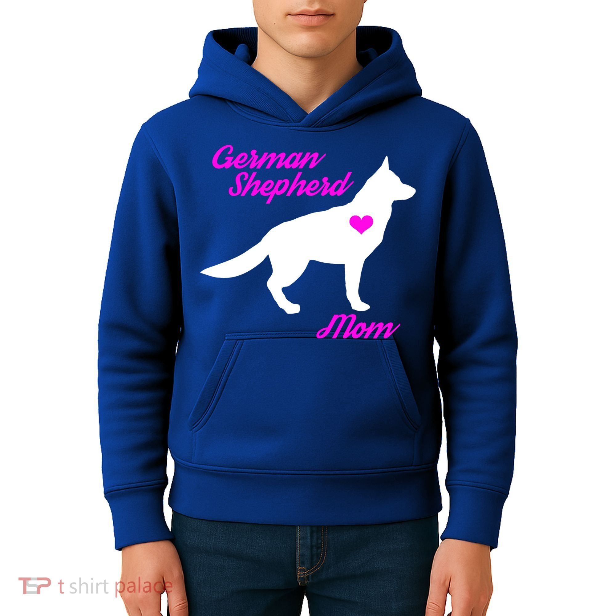 Ger Shepherd Mom Gift Ger Shepherd Dog Cute Gift Kids Hoodie