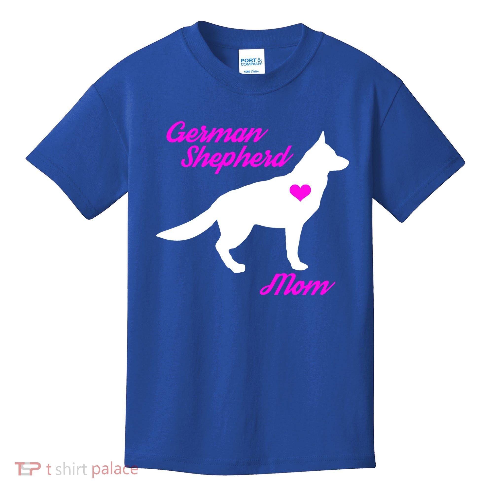 Ger Shepherd Mom Gift Ger Shepherd Dog Cute Gift Kids T-Shirt