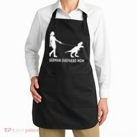 German Shepherd Mom Dinosaur GSD Owners Trex Mother Apron thumb 2