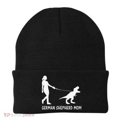 German Shepherd Mom Dinosaur GSD Owners Trex Mother Beanie