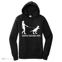 German Shepherd Mom Dinosaur GSD Owners Trex Mother Women's Hoodie thumb 0