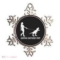 German Shepherd Mom Dinosaur GSD Owners Trex Mother Ornament thumb 0