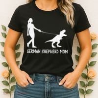 German Shepherd Mom Dinosaur GSD Owners Trex Mother Women's T-Shirt thumb 2