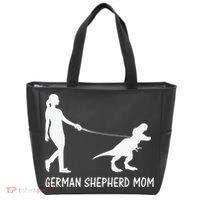 German Shepherd Mom Dinosaur GSD Owners Trex Mother Tote Bag thumb 0