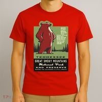 Great Smoky Mountains National Park Funny Bear Vintage T-Shirt thumb 3