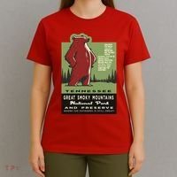 Great Smoky Mountains National Park Funny Bear Vintage T-Shirt thumb 4