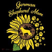 Ger Shepherd Mom Sunflower Paws K9 Dog Lover Owner Gift Coffee Mug thumb 5