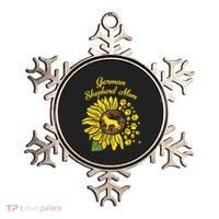 Ger Shepherd Mom Sunflower Paws K9 Dog Lover Owner Gift Ornament thumb 0