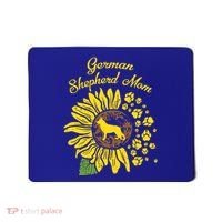 Ger Shepherd Mom Sunflower Paws K9 Dog Lover Owner Gift Mousepad thumb 0