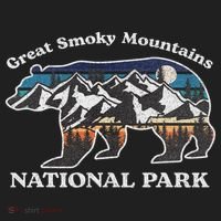 Great Smoky Mountains National Park Bear Hiking Souvenir Women's Sweatshirt thumb 2