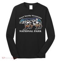 Great Smoky Mountains National Park Bear Hiking Souvenir Long Sleeve Shirt thumb 0