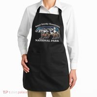 Great Smoky Mountains National Park Bear Hiking Souvenir Apron thumb 2
