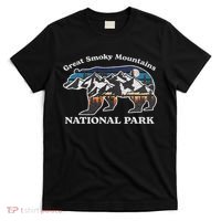 Great Smoky Mountains National Park Bear Hiking Souvenir T-Shirt thumb 0