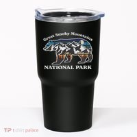 Great Smoky Mountains National Park Bear Hiking Souvenir Tumbler thumb 0