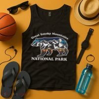 Great Smoky Mountains National Park Bear Hiking Souvenir Tank Top thumb 4