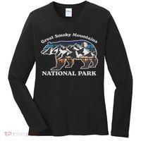 Great Smoky Mountains National Park Bear Hiking Souvenir Women's Long Sleeve Shirt thumb 0