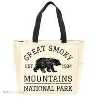 Great Smoky Mountains National Park Tennessee Bear Tote Bag thumb 0
