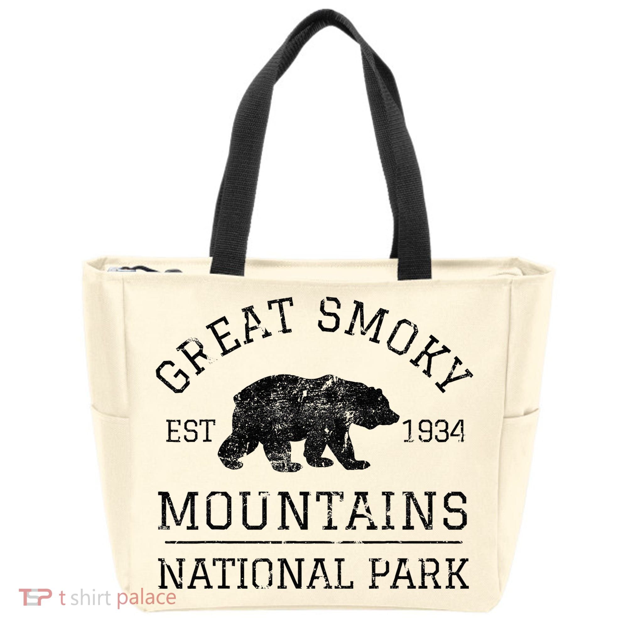 Great Smoky Mountains National Park Tennessee Bear Tote Bag