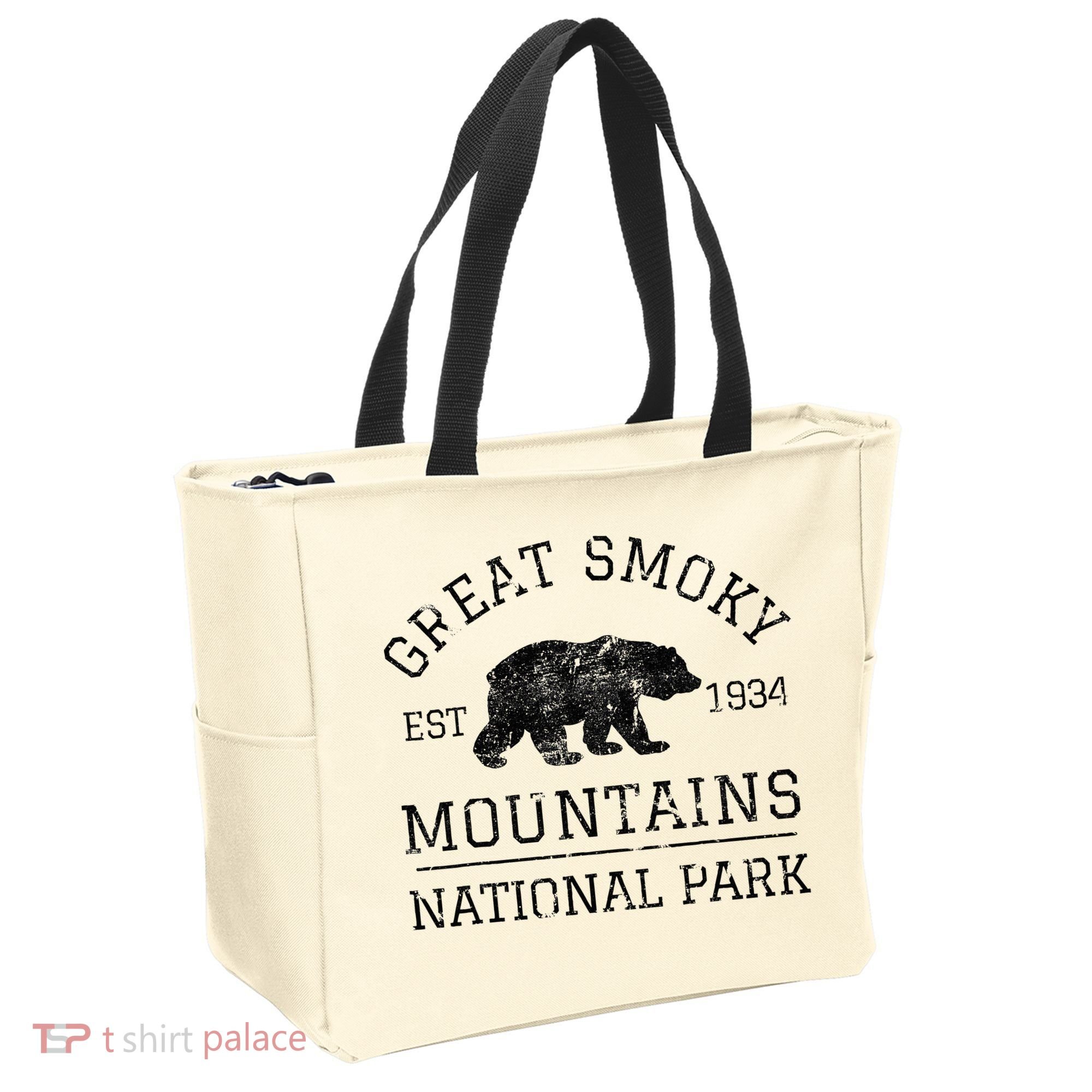 Great Smoky Mountains National Park Tennessee Bear Tote Bag