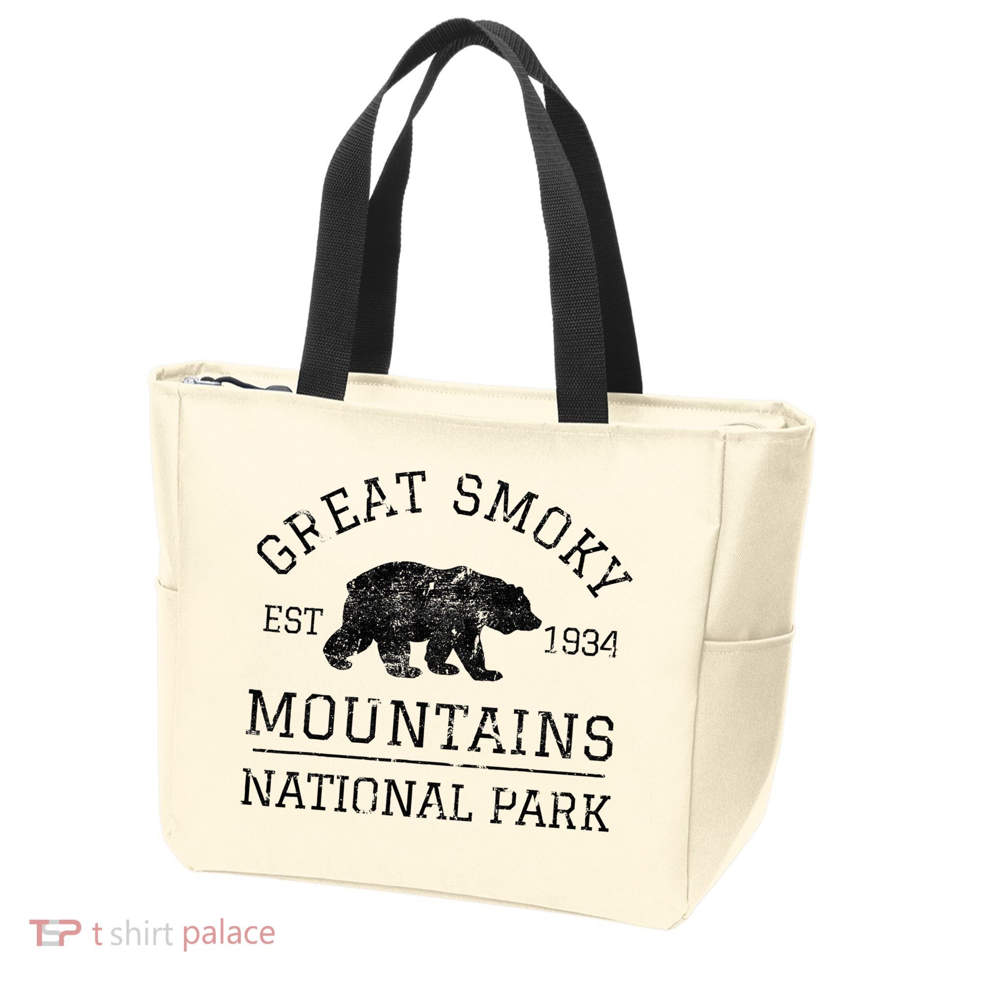 Great Smoky Mountains National Park Tennessee Bear Tote Bag