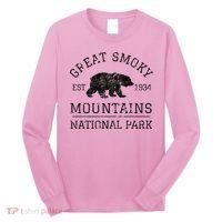 Great Smoky Mountains National Park Tennessee Bear Long Sleeve Shirt thumb 0