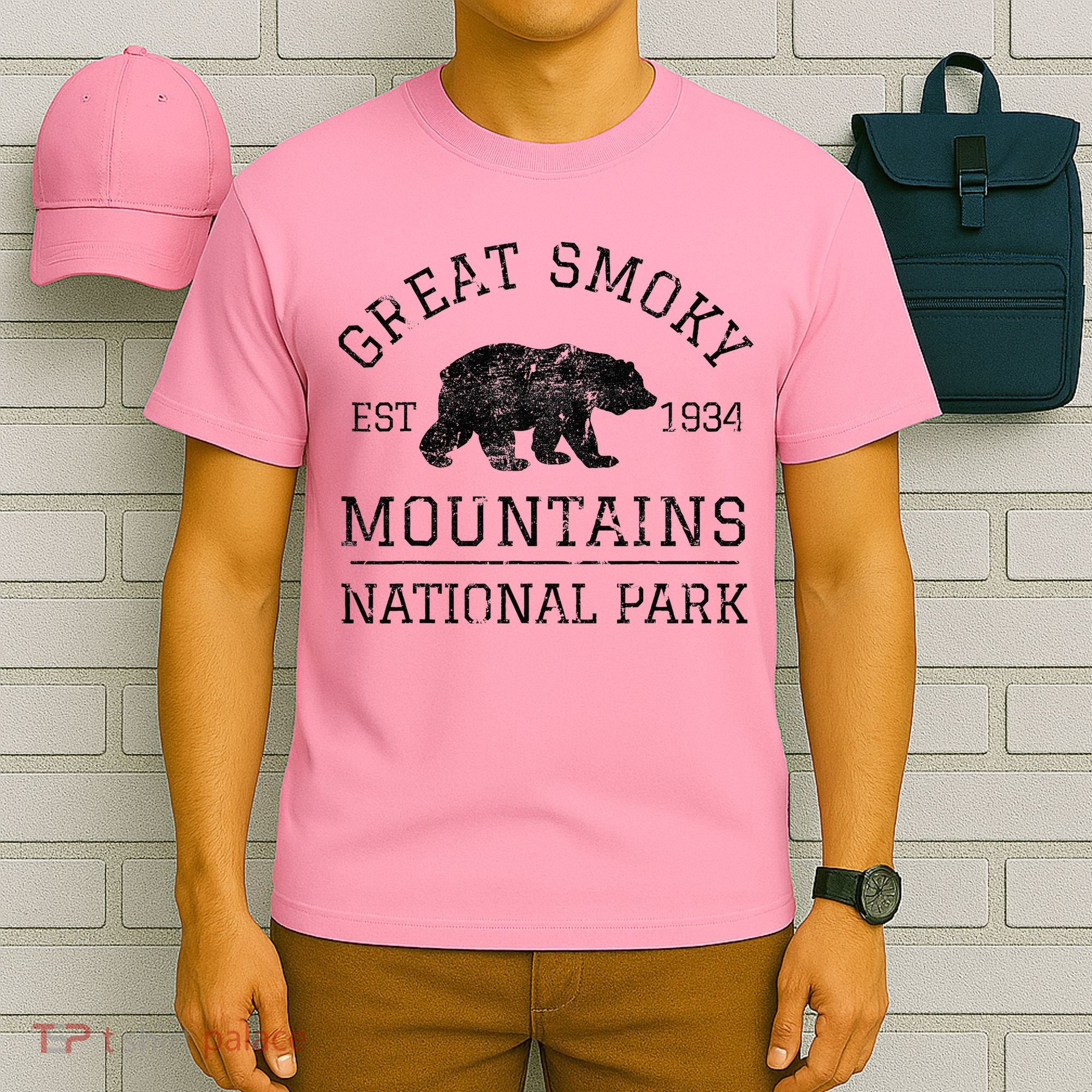 Great Smoky Mountains National Park Tennessee Bear T-Shirt