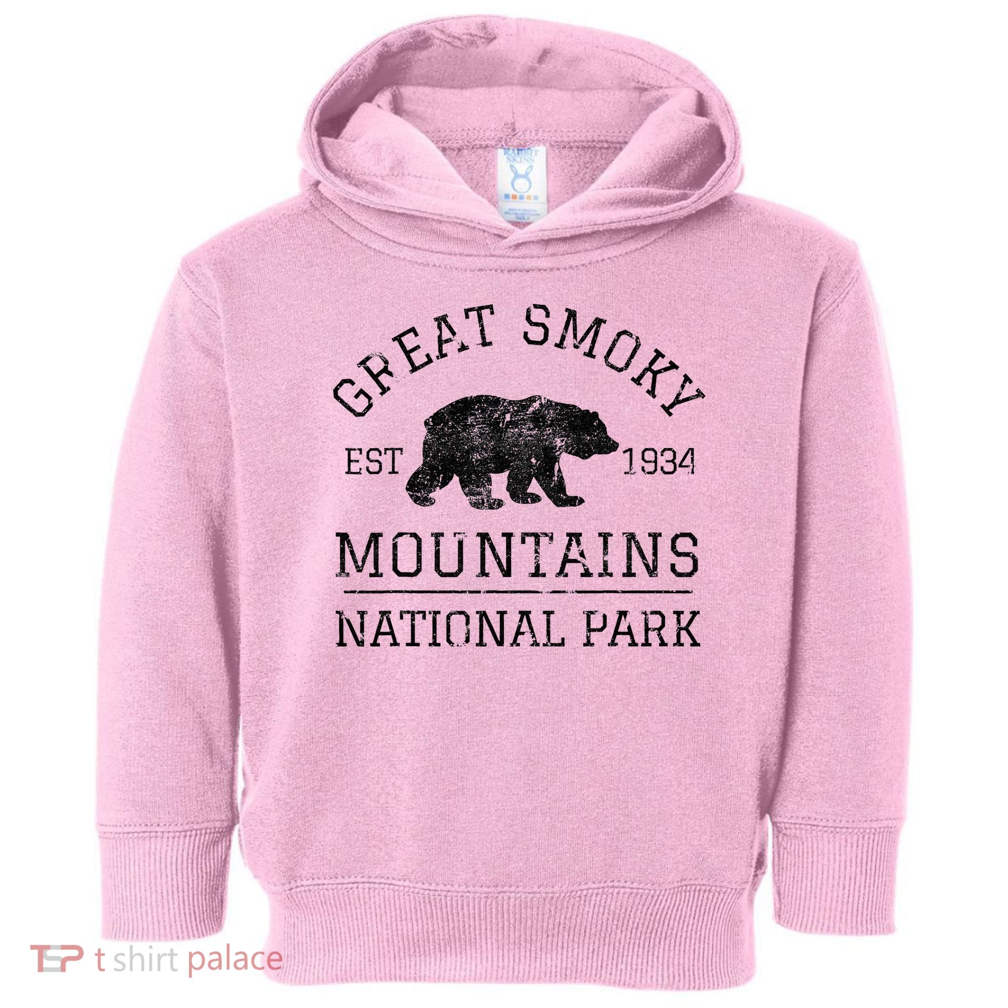 Great Smoky Mountains National Park Tennessee Bear Toddler Hoodie