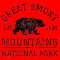 Great Smoky Mountains National Park Tennessee Bear Santa Hat thumb 1