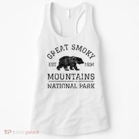 Great Smoky Mountains National Park Tennessee Bear Women's Tank Top thumb 0