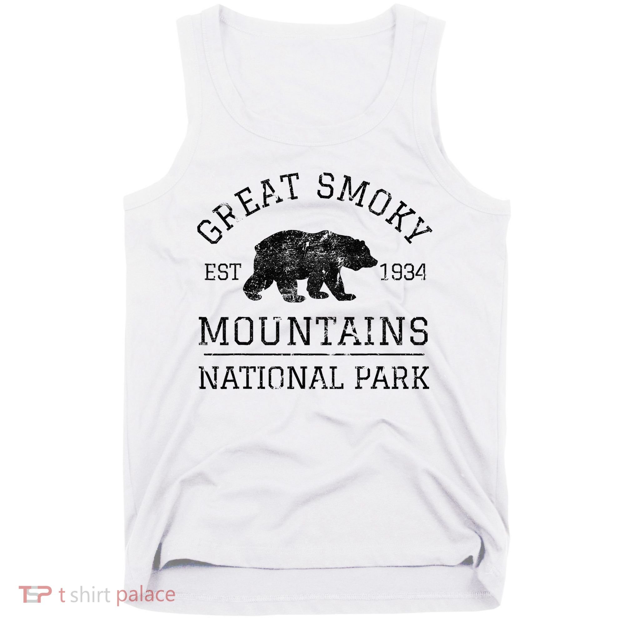 Great Smoky Mountains National Park Tennessee Bear Tank Top