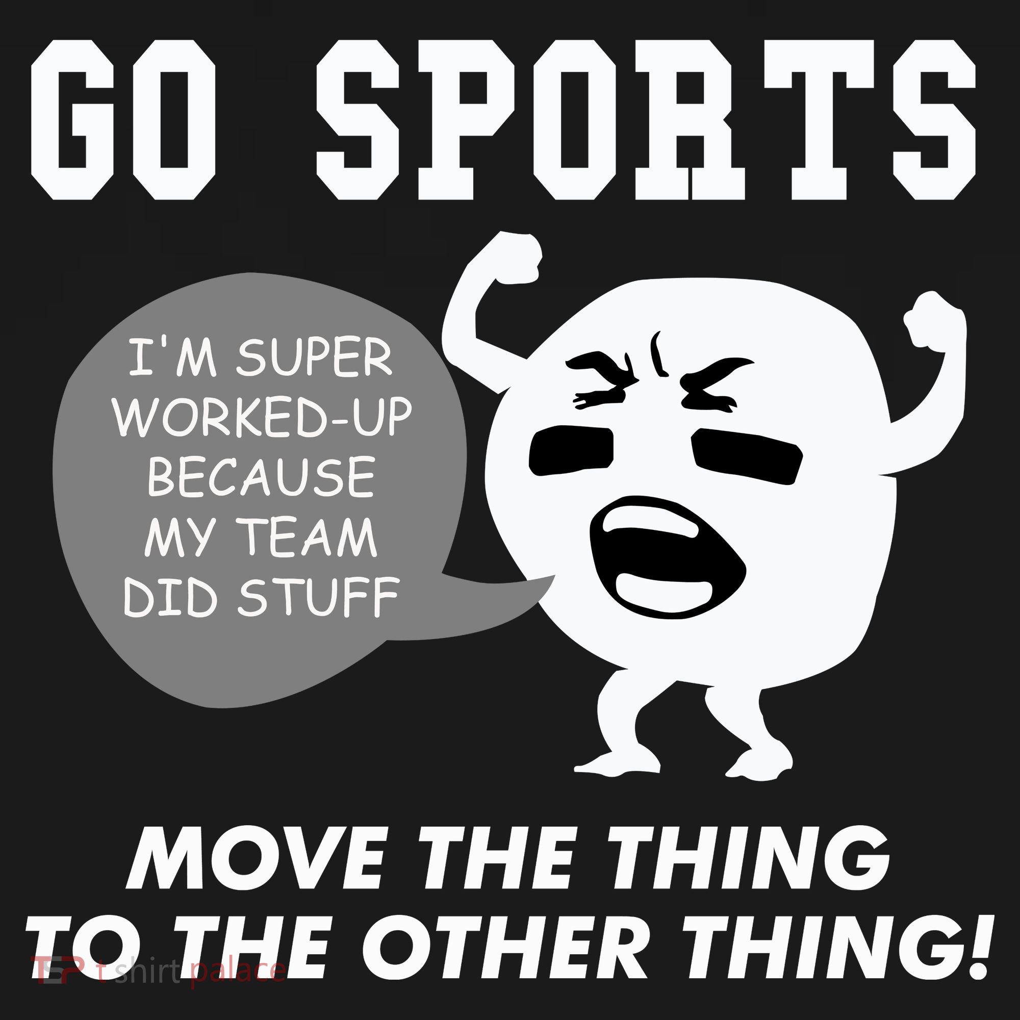 GO SPORTS Move The Thing To The Other Thing Women's Hoodie