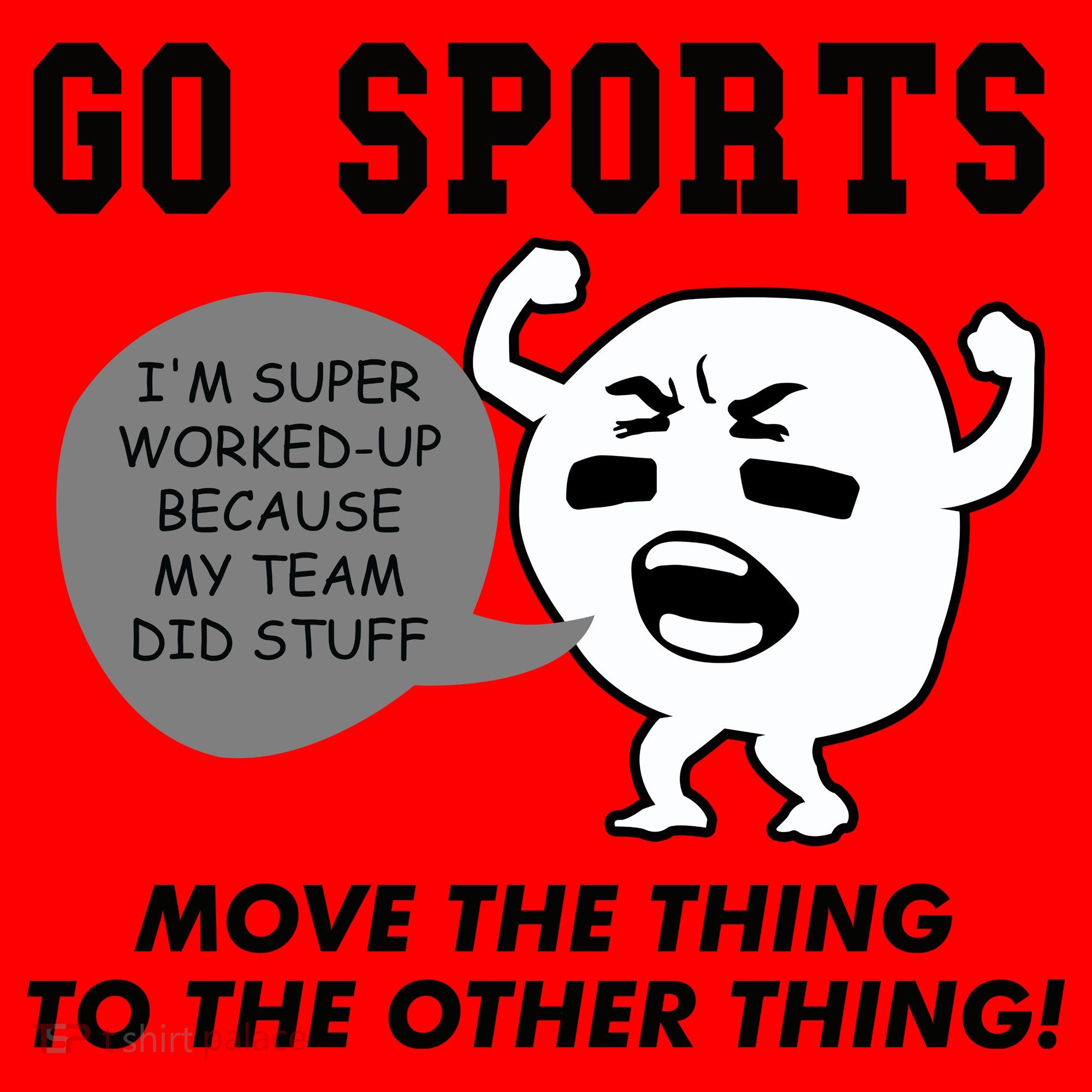 GO SPORTS Move The Thing To The Other Thing Santa Hat