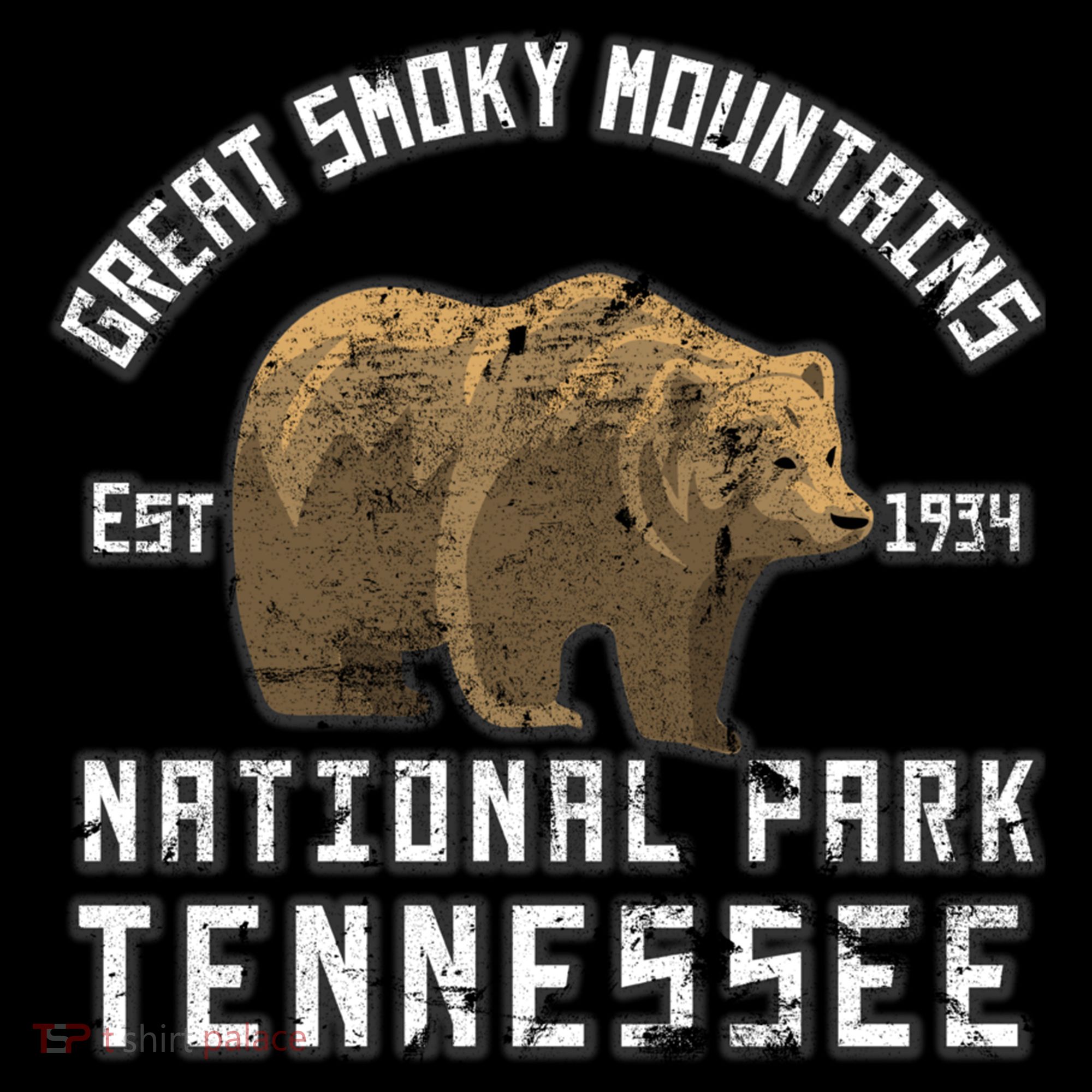 Great Smoky Mountains National Park Bear Nature Hiking Gift Coffee Mug