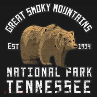 Great Smoky Mountains National Park Bear Nature Hiking Gift Pajama Set thumb 2