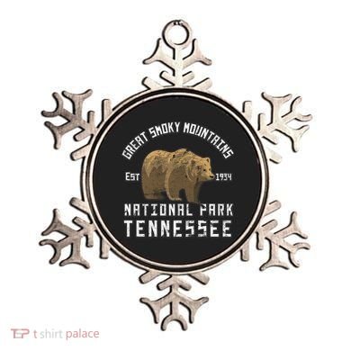Great Smoky Mountains National Park Bear Nature Hiking Gift Ornament