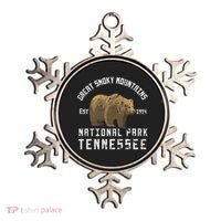 Great Smoky Mountains National Park Bear Nature Hiking Gift Ornament thumb 0