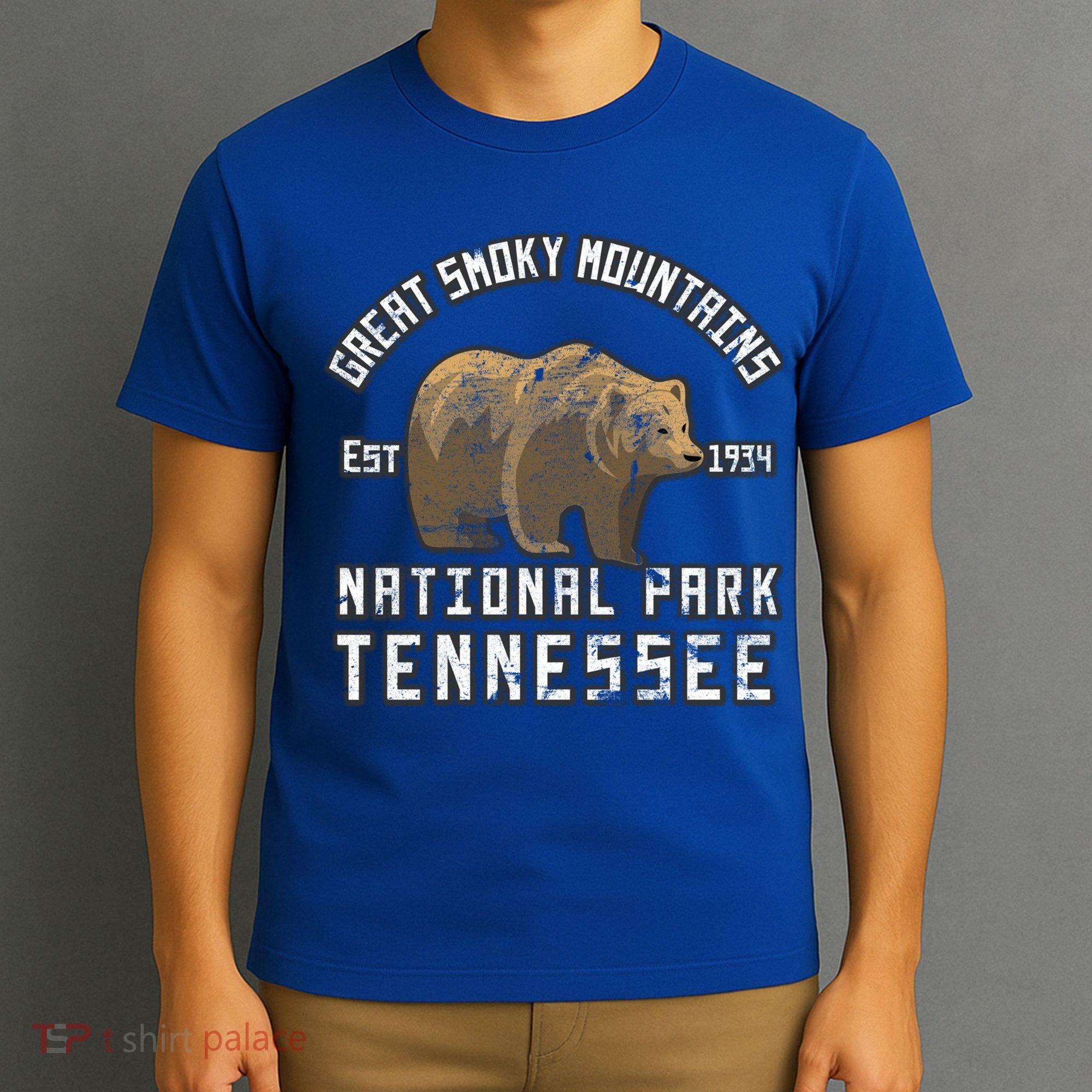Great Smoky Mountains National Park Bear Nature Hiking Gift T-Shirt