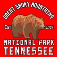 Great Smoky Mountains National Park Bear Nature Hiking Gift Santa Hat thumb 1