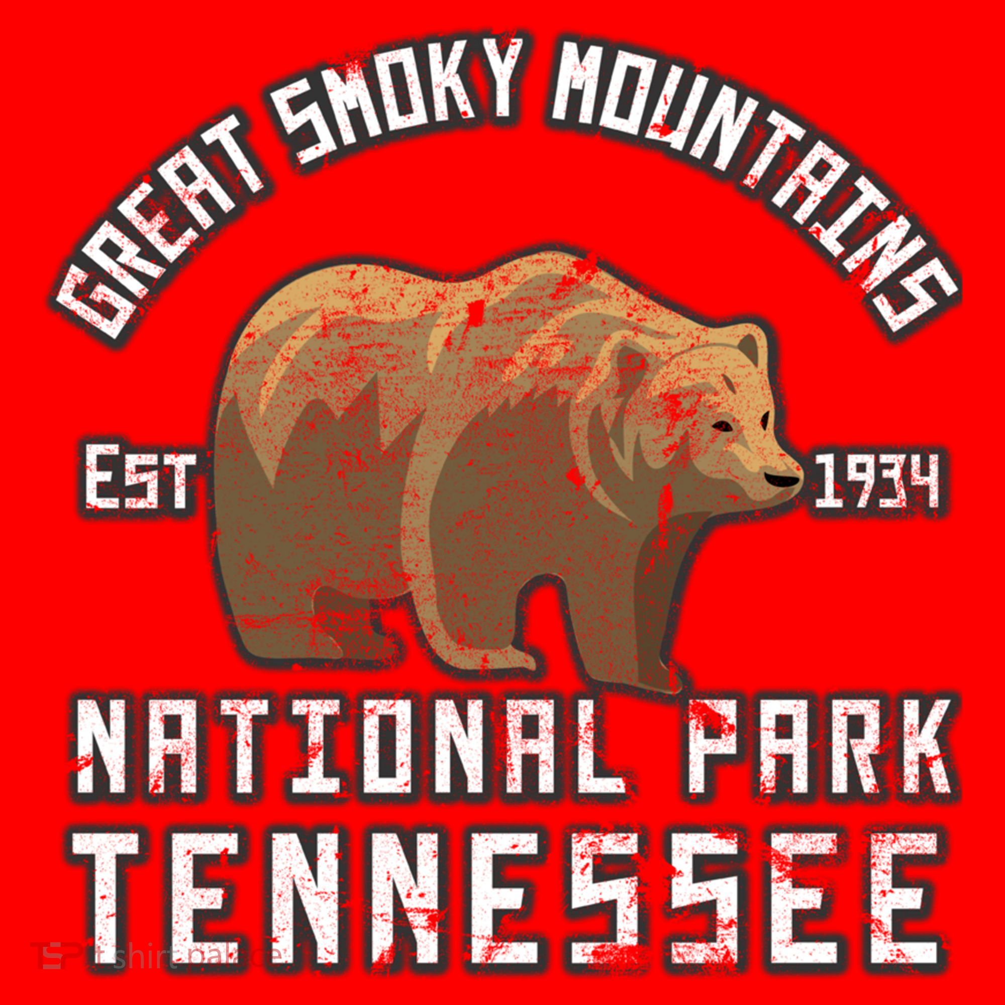 Great Smoky Mountains National Park Bear Nature Hiking Gift Santa Hat
