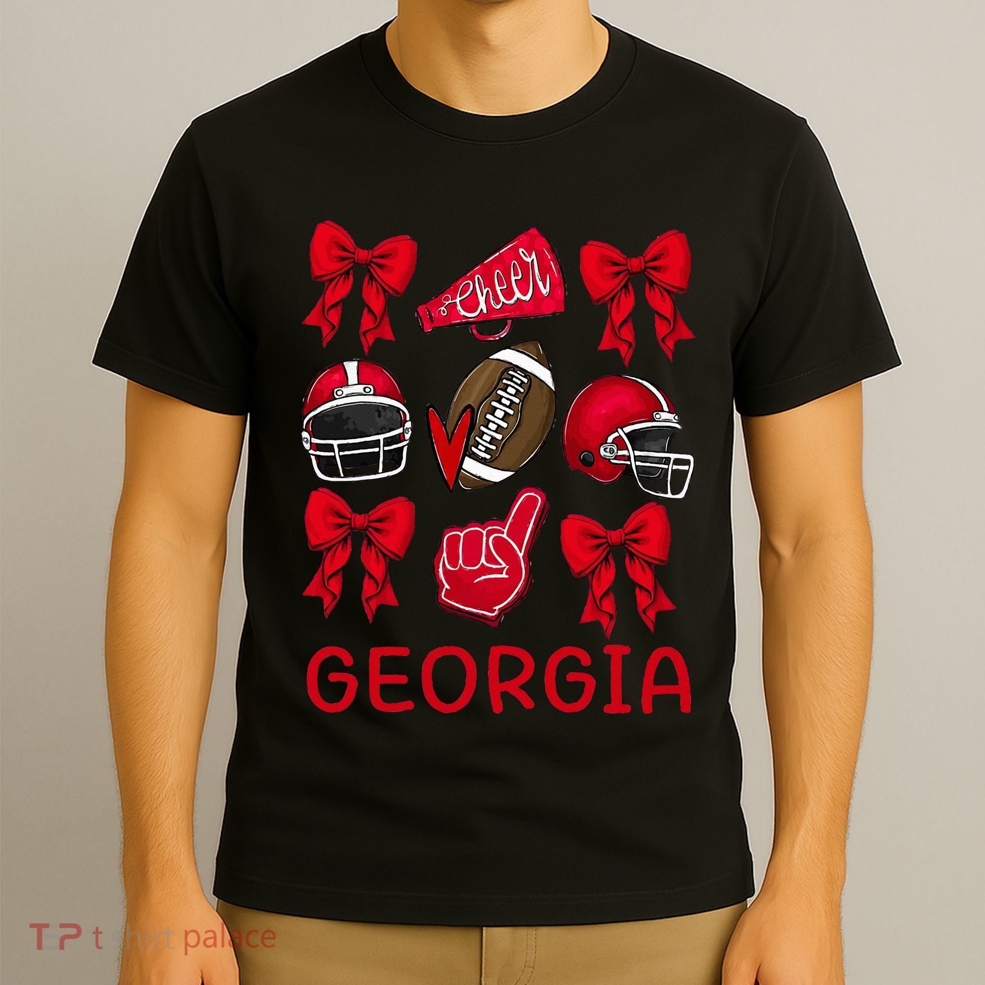 Georgia Sister Niece Coquette Bow T-Shirt
